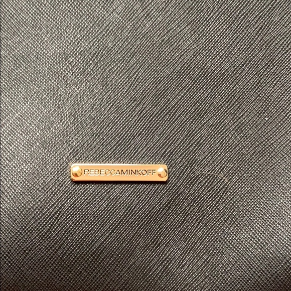 Rebecca Minkoff black saffiano Amorous tote - Picture 2 of 9